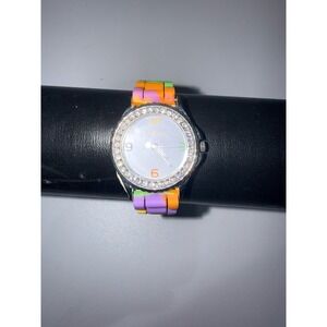 Narmi Watch Women's NEW Rainbow Jelly Y2K Gemstones Around Face